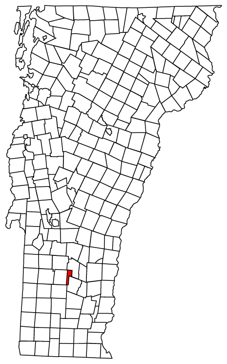 Locator map of Landgrove