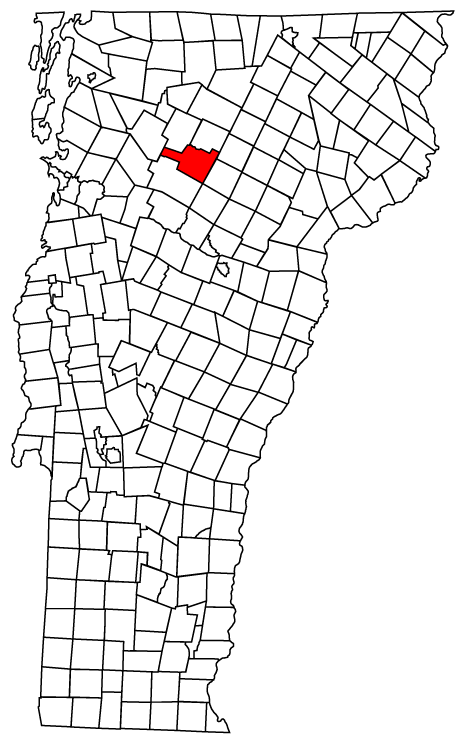 Locator map of Morristown