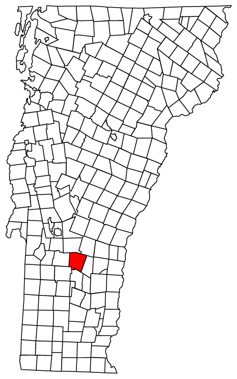 Locator map of Mount Holly