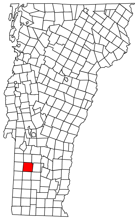 Locator map of Dorset