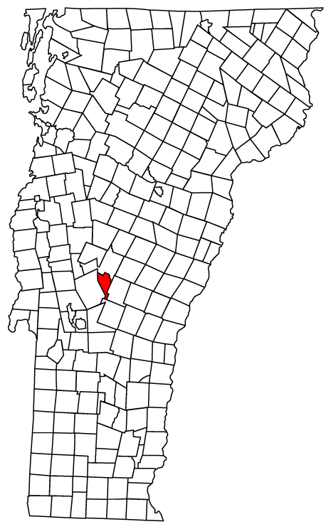 Locator map of Pittsfield