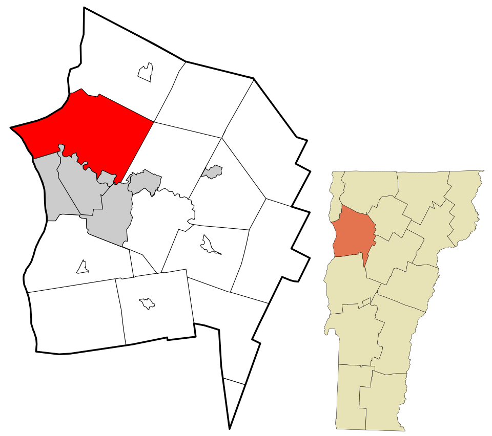 Locator map of Colchester
