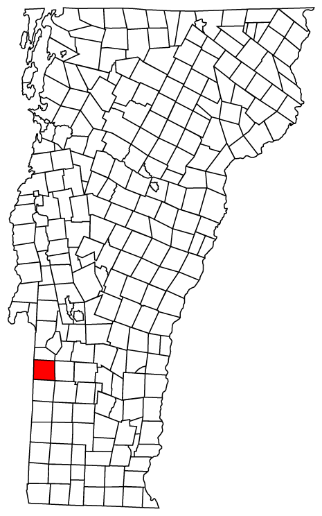 Locator map of Pawlet