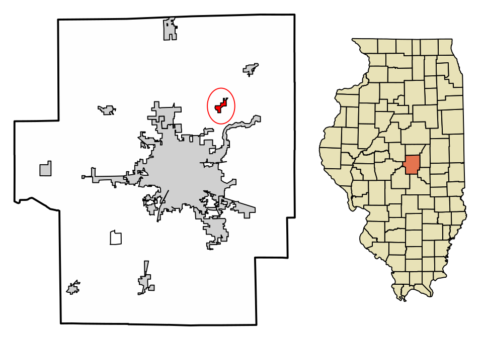 Locator map of Oreana