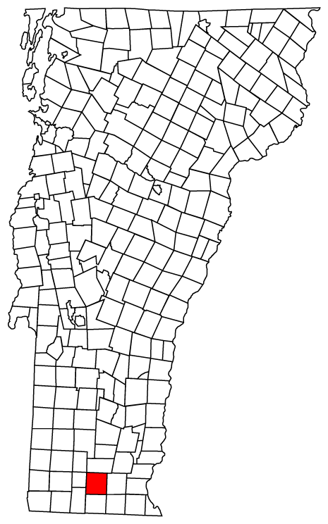 Locator map of Wilmington
