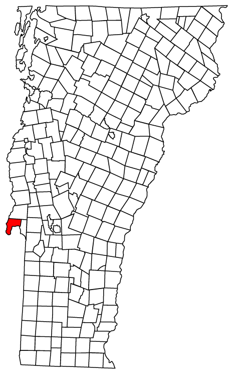 Locator map of West Haven