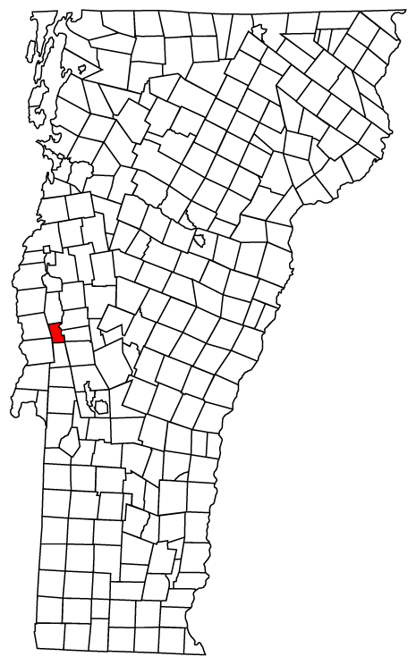 Locator map of Whiting