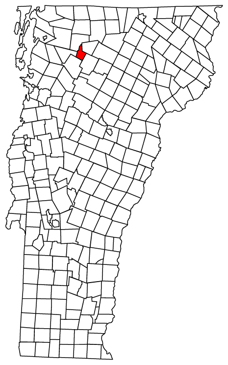 Locator map of Waterville