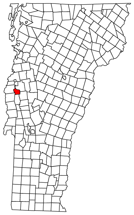 Locator map of Weybridge