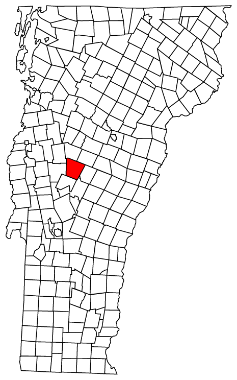 Locator map of Granville