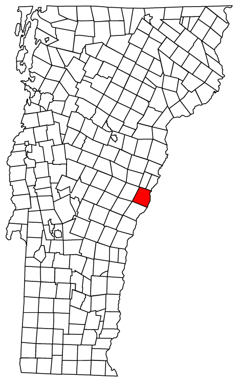 Locator map of Thetford