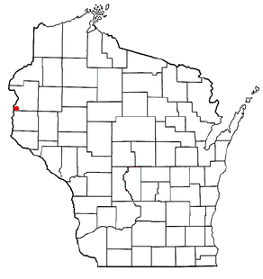 Locator map of Farmington
