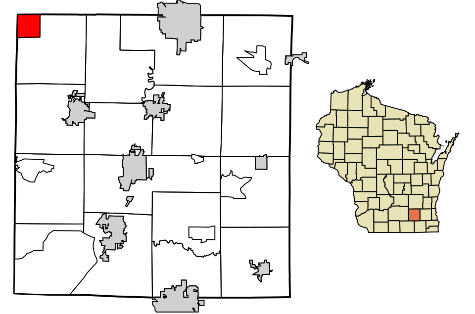Locator map of Waterloo
