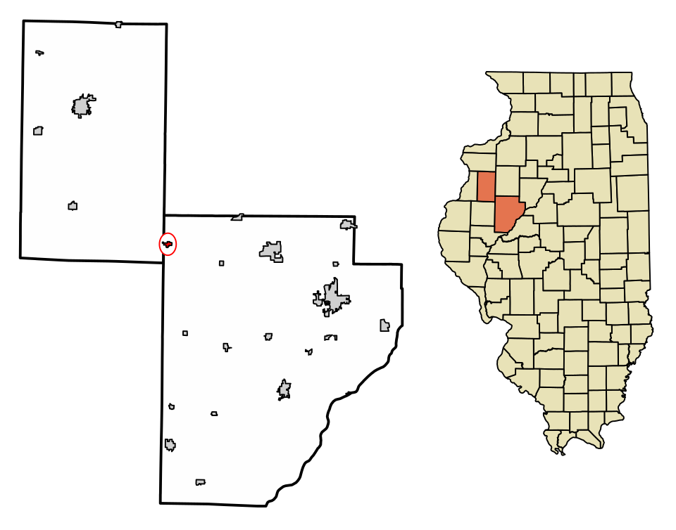 Locator map of Avon