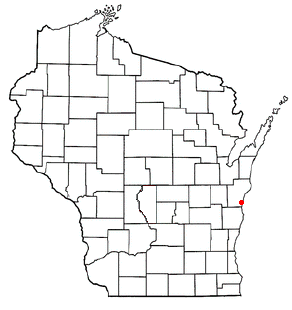 Locator map of Centerville