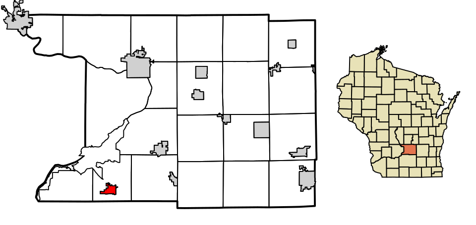 Locator map of Lodi