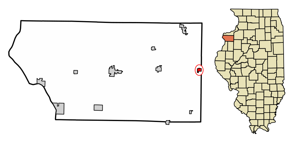 Locator map of Windsor