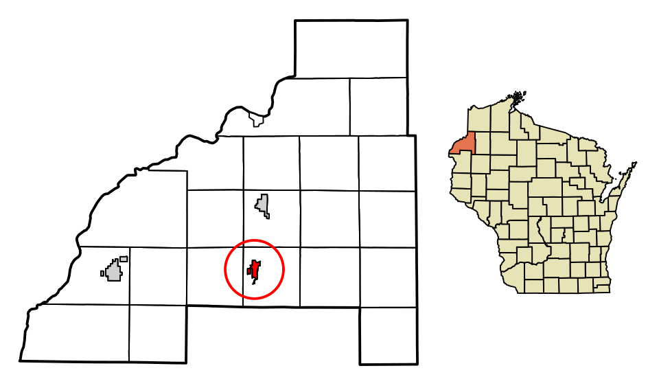 Locator map of Siren
