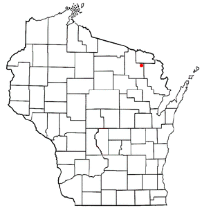 Locator map of Armstrong Creek