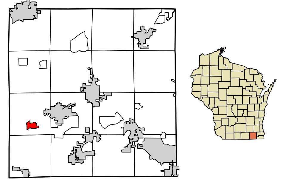 Locator map of Darien