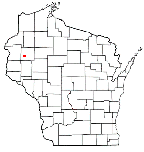 Locator map of Arland