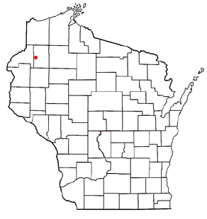 Locator map of Evergreen