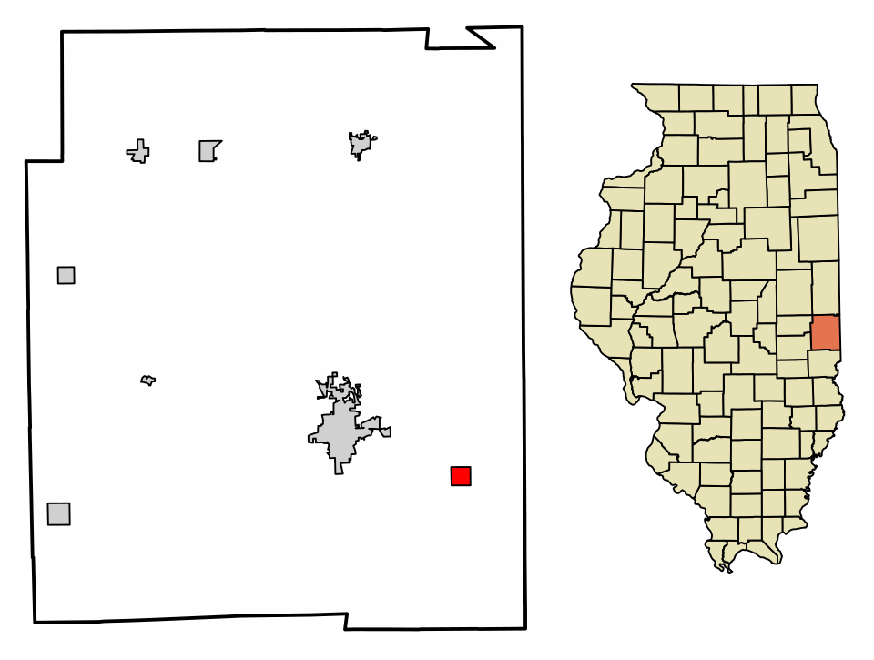 Locator map of Vermilion
