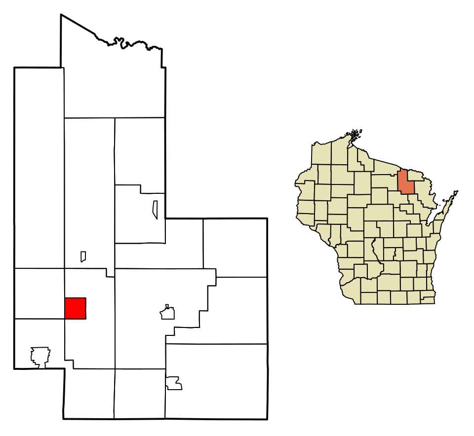 Locator map of Crandon