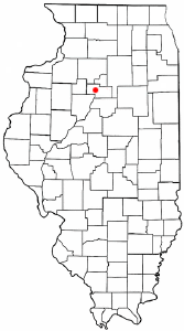 Locator map of Sparland