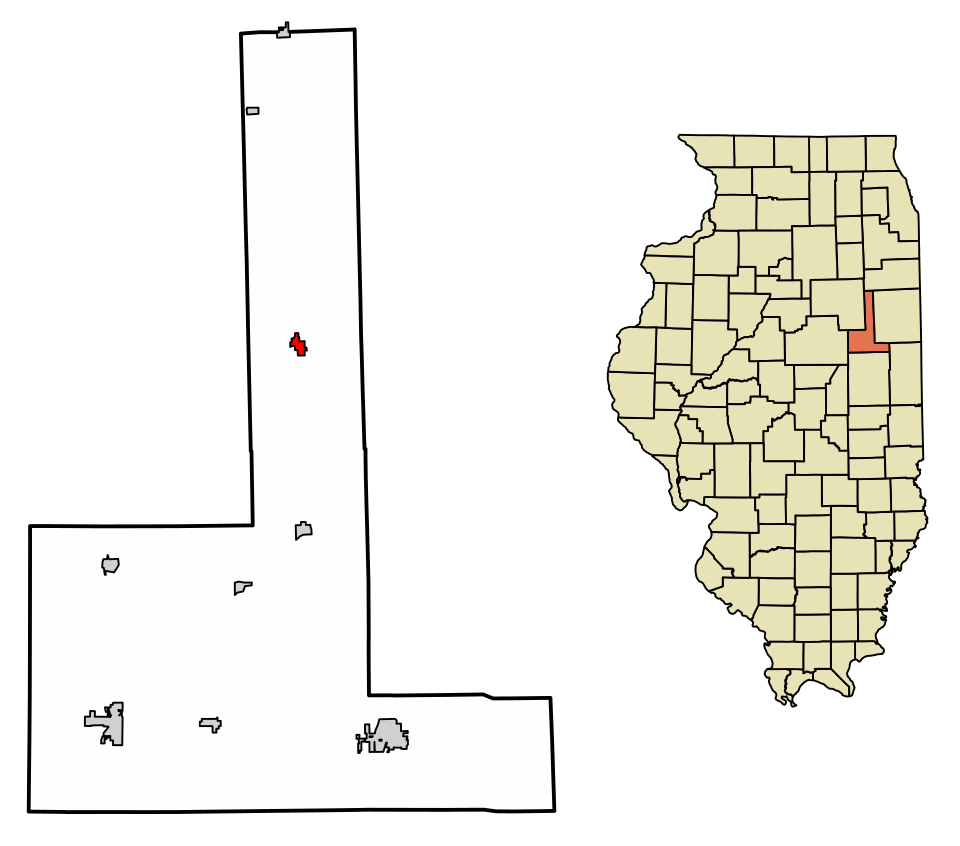 Locator map of Piper