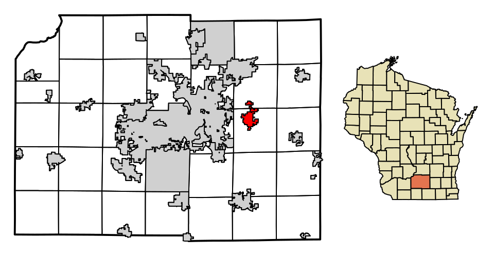 Map of Cottage Grove