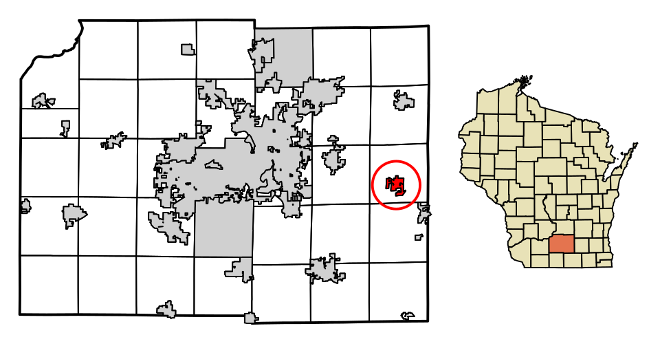 Locator map of Deerfield