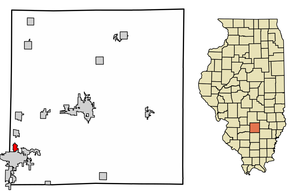 Locator map of Central