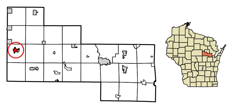 Locator map of Wittenberg