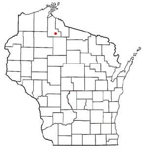 Locator map of Peeksville