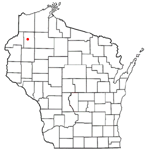 Locator map of Trego