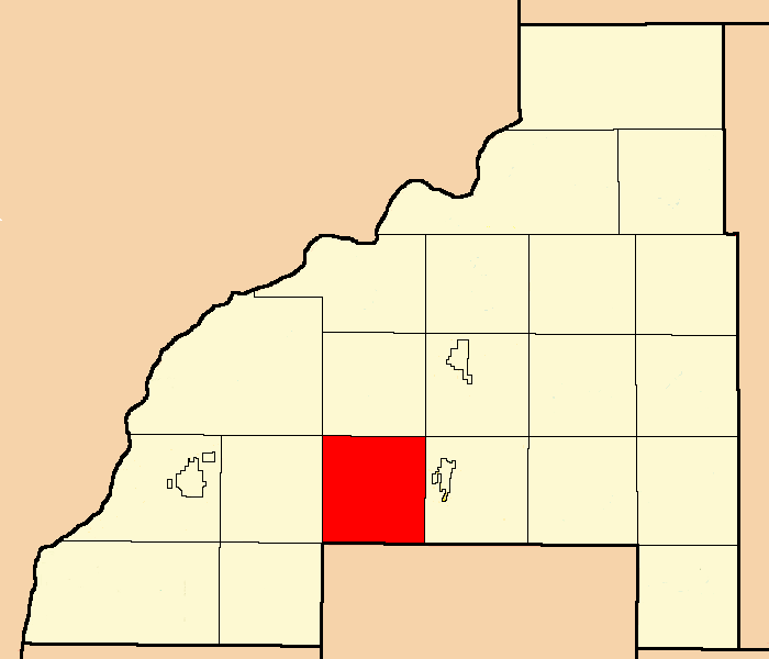 Locator map of Daniels