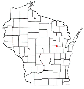 Locator map of Matteson