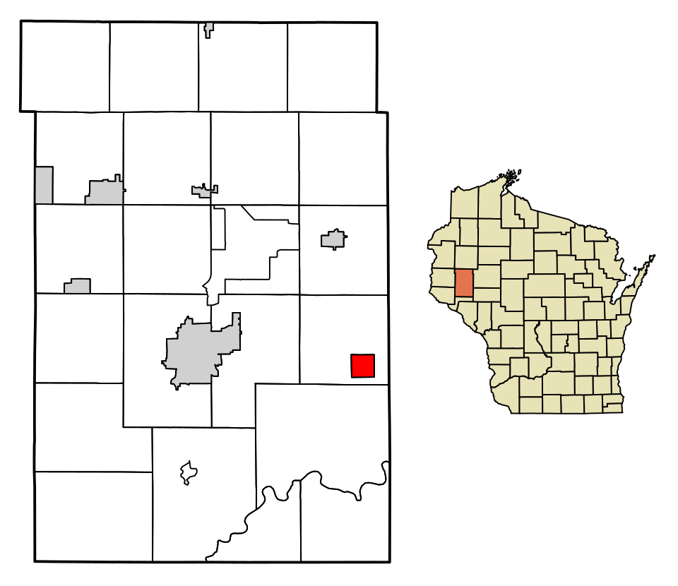 Locator map of Elk Mound