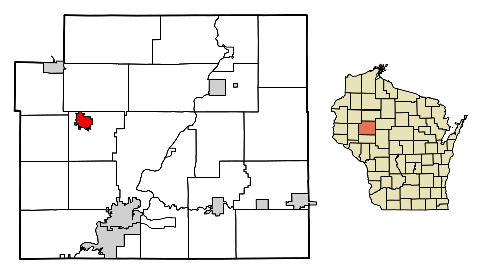 Locator map of Bloomer
