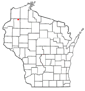 Locator map of Frog Creek