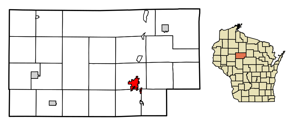 Locator map of Medford