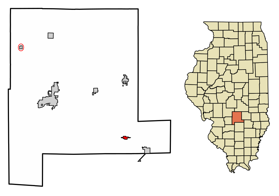 Locator map of St. Peter