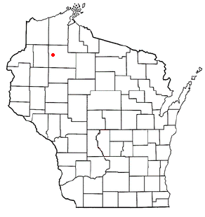 Locator map of Bass Lake