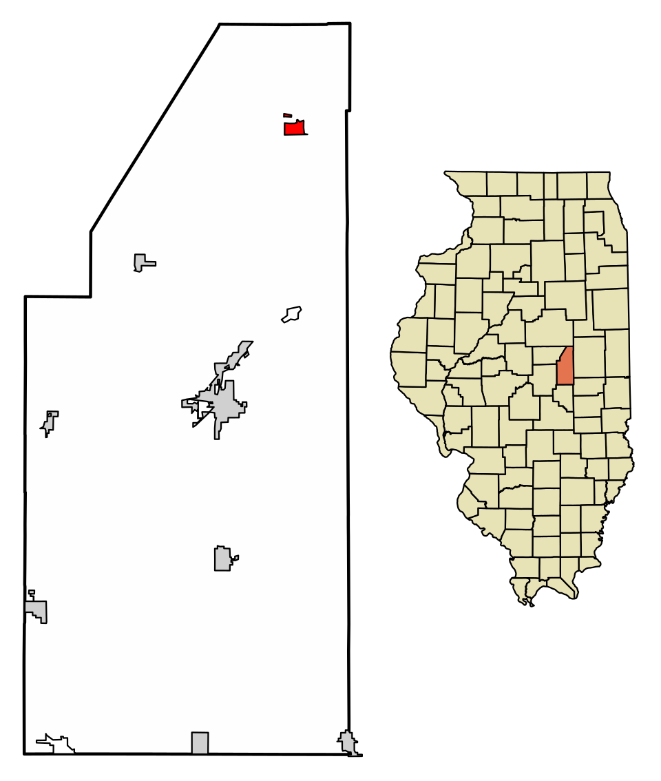 Locator map of Mansfield
