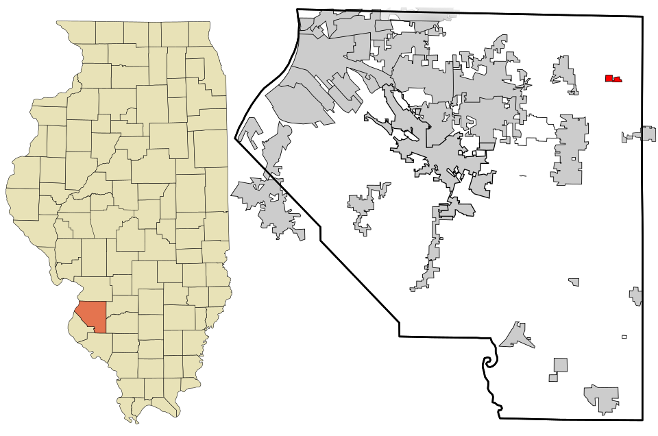 Locator map of Summerfield