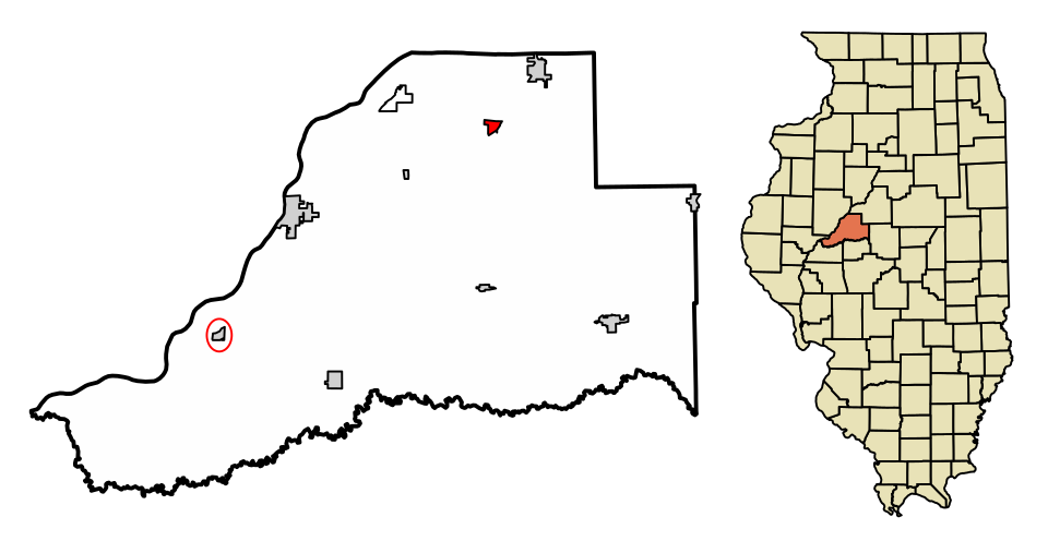 Locator map of Forest