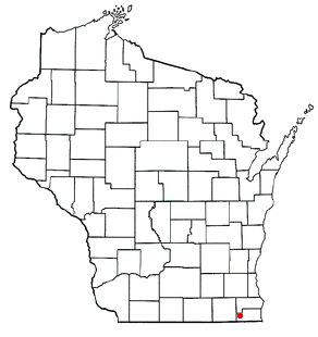 Locator map of Wheatland