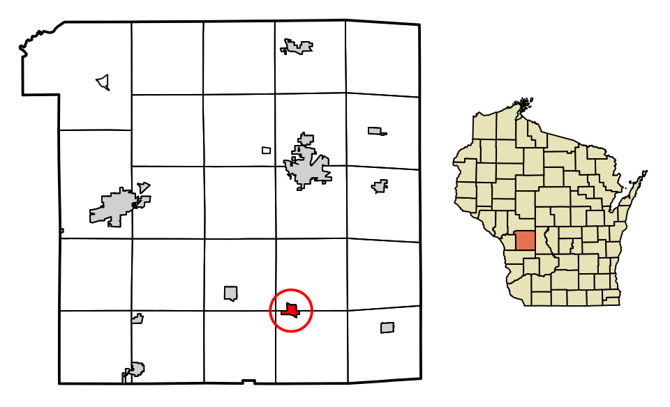 Locator map of Wilton