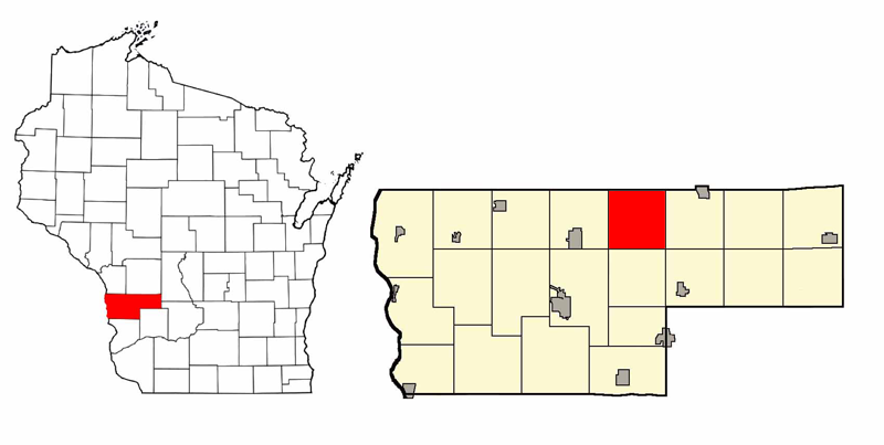 Locator map of Clinton